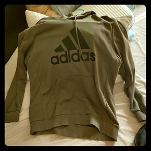 Olive Adidas Hoodie
